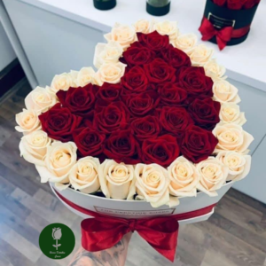 Corazon de rosas